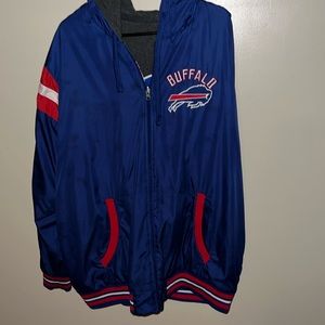 Buffalo Bills reversible hooded jacket